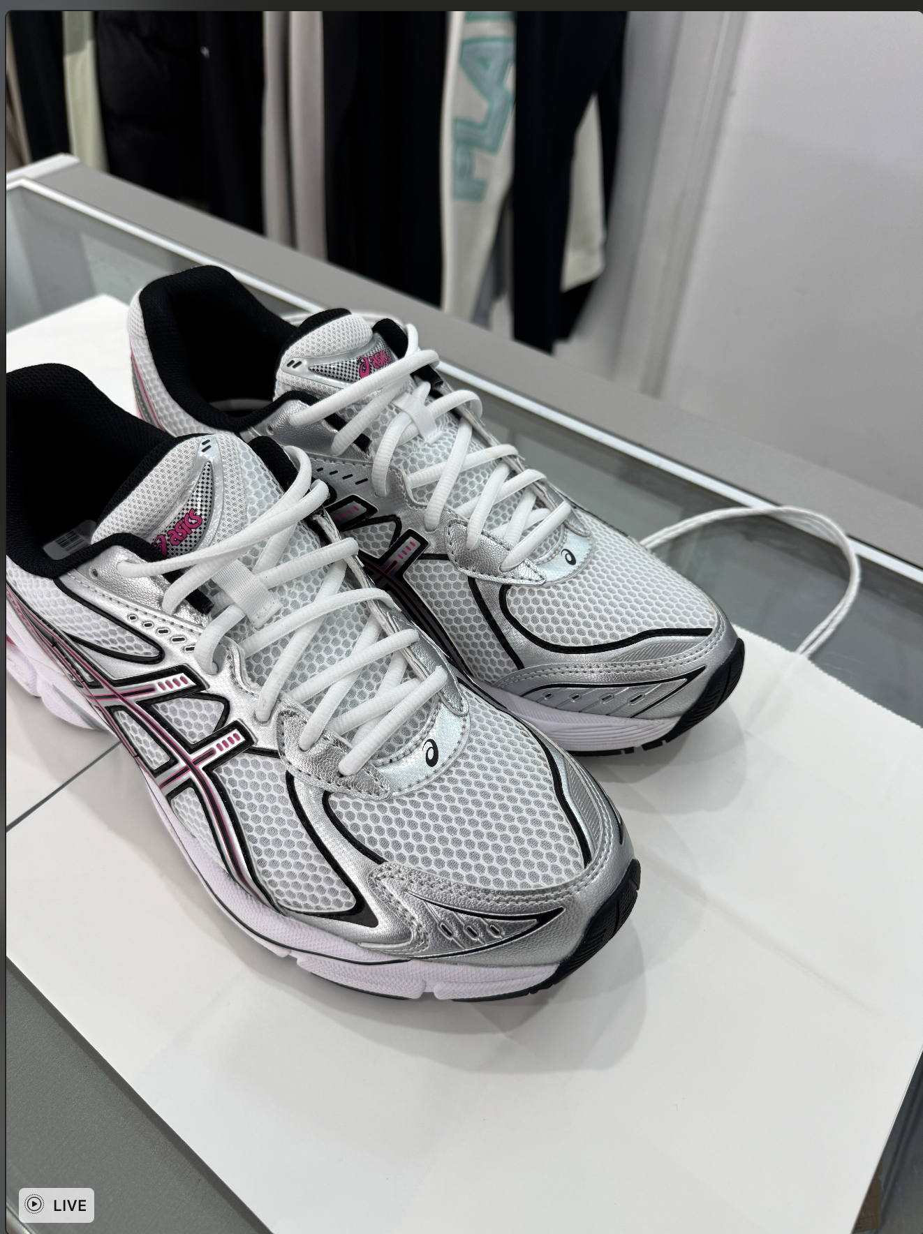 Used Asics GT-2160 Silver/Pink