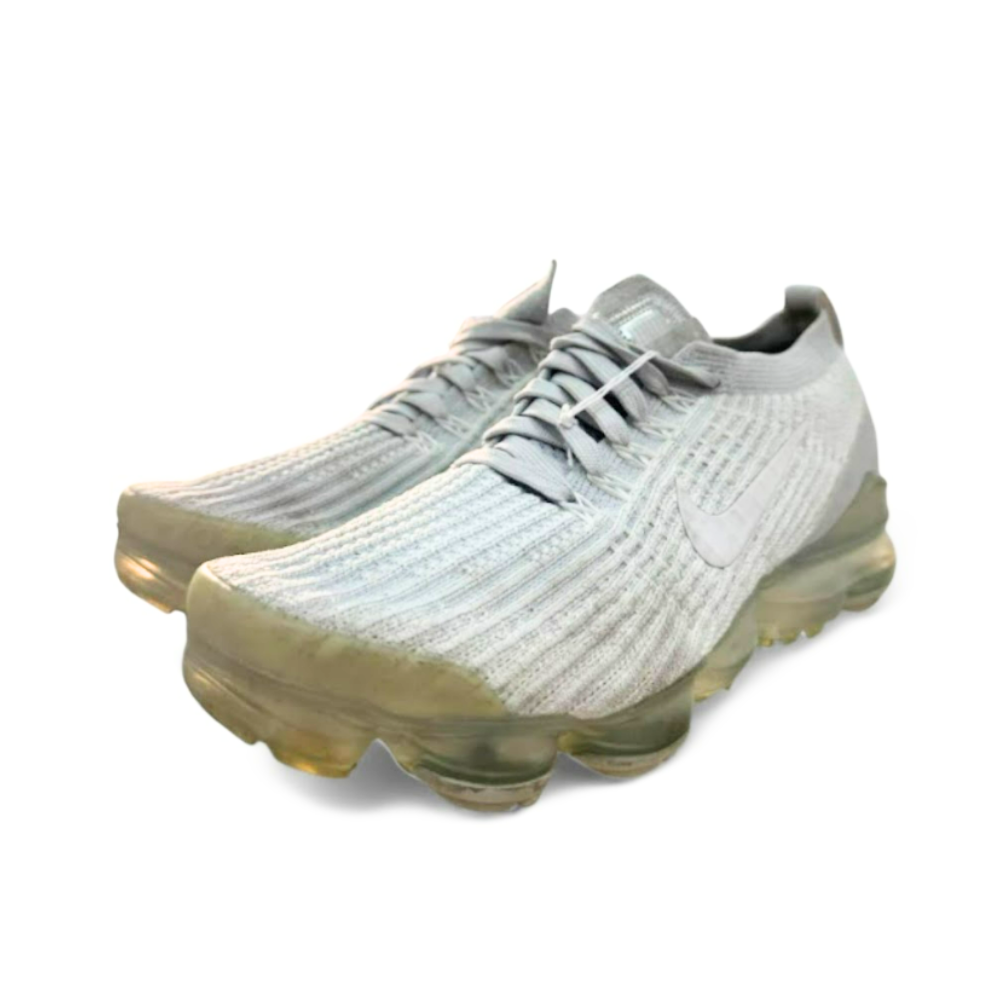 Used Vapourmax Knit White US Women's 8 - Men's 6.5