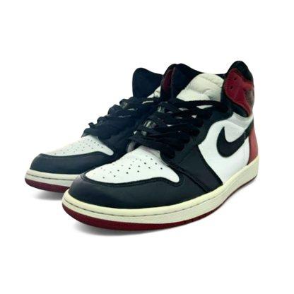 Used Jordan1 Retro High OG Black Toe US Men's 9 - Women's 10.5