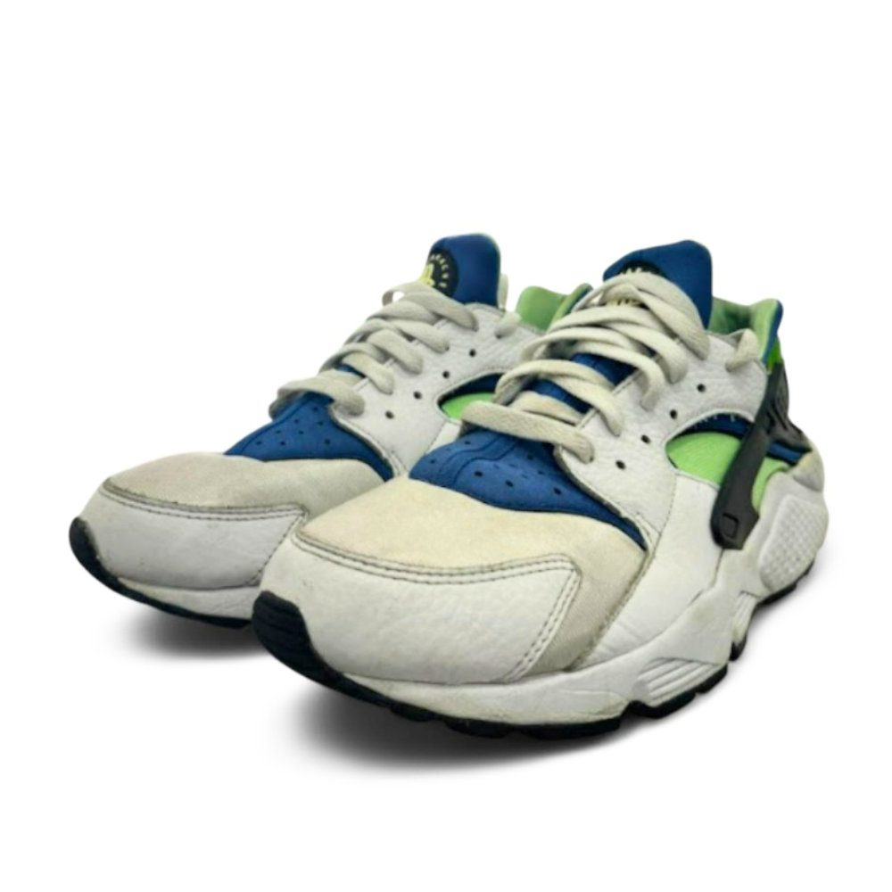 Used Nike Air Huarache Scream Green 2014 US Men's 11 - Women's 12.5