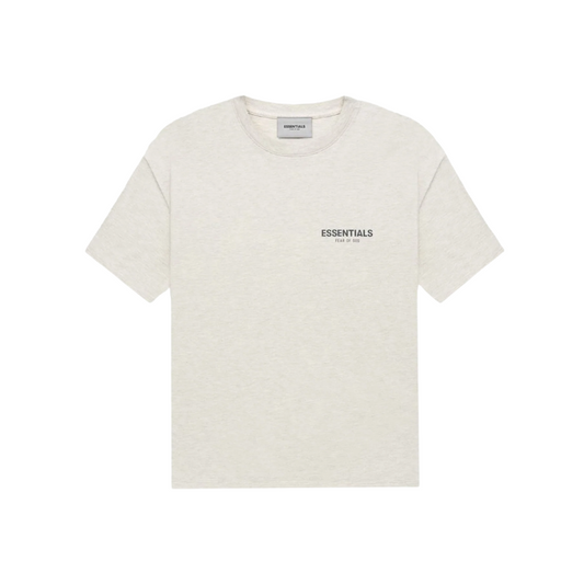 Essentials T-Shirt 'Light Oatmeal' *REFLECTIVE