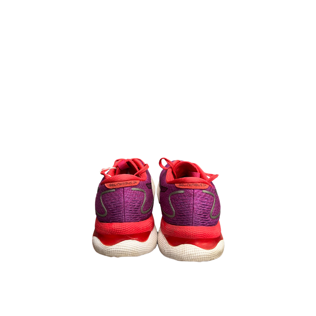 Used Women’s  GEL-Nimbus 24 Purple Coral 13