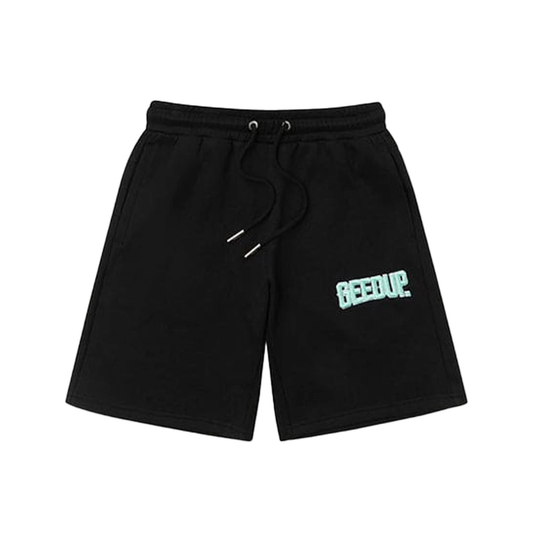 Geedup Shorts 'Black/Mint Green'