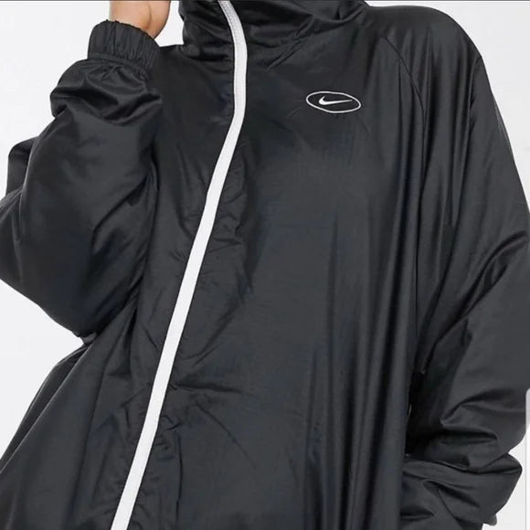 Nike Women's Swoosh Jacket  'Black Sail' (Reversible)