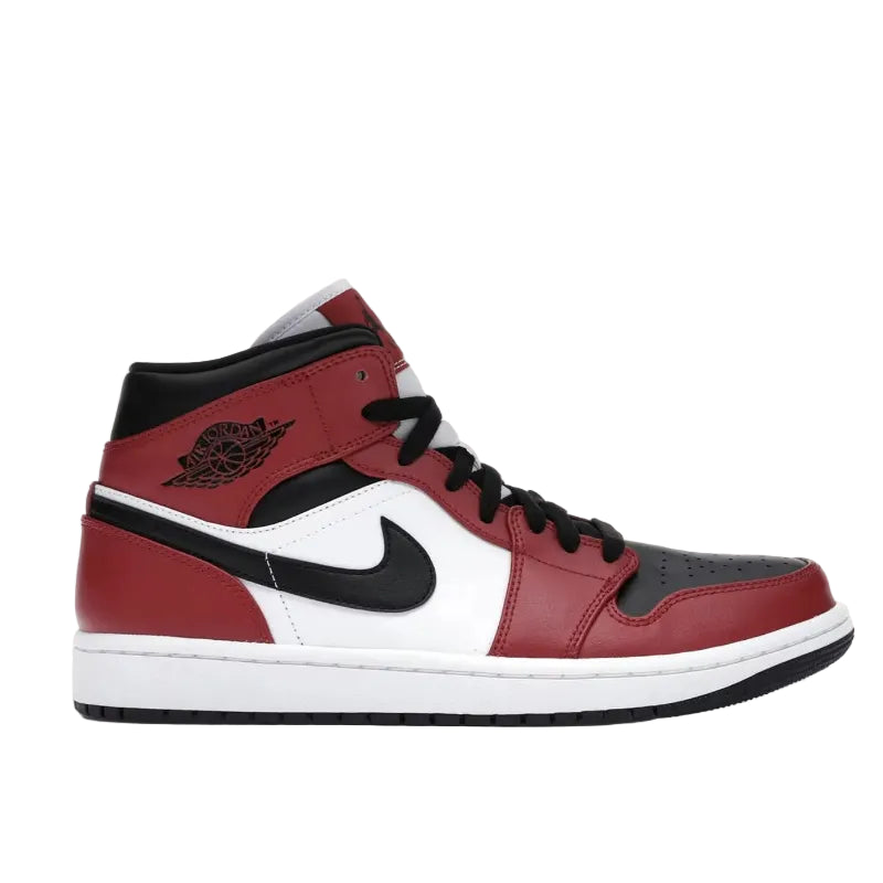 Jordan 1 Mid 'Chicago Black Toe'