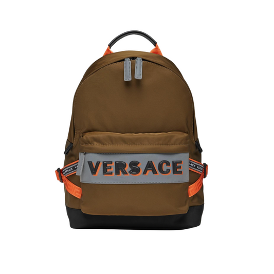Versace Collection Backpack Vitello 'Brown/Orange'