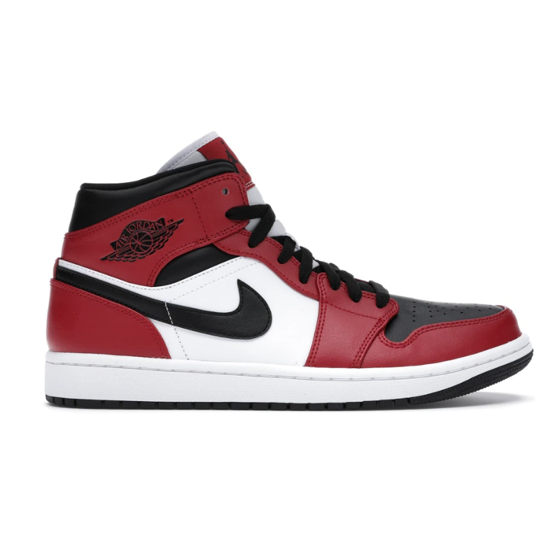 Nike Air Jordan 1 Mid GS 'Chicago Toe'