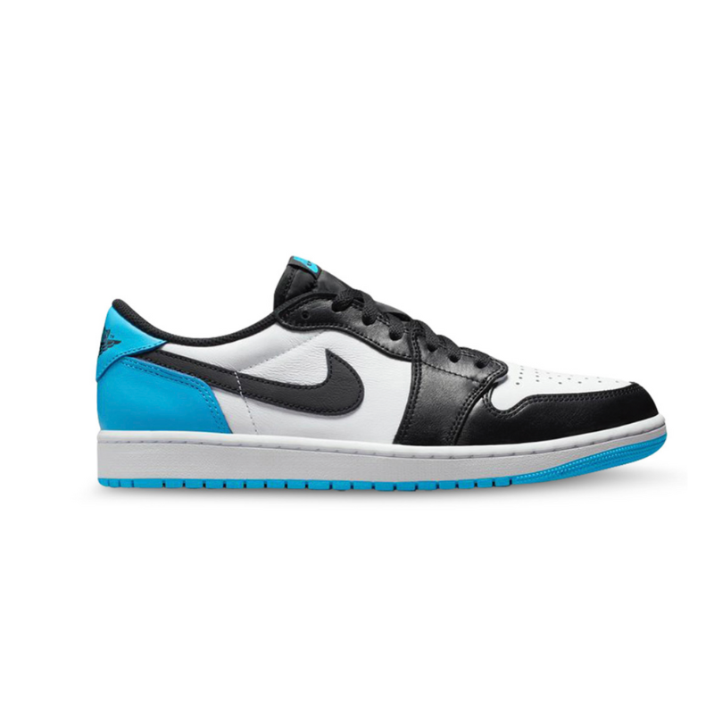 Jordan 1 Retro Low OG Black Dark Powder Blue