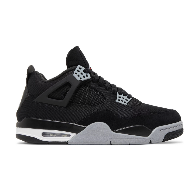 Air Jordan 4 Retro 'Black Canvas'