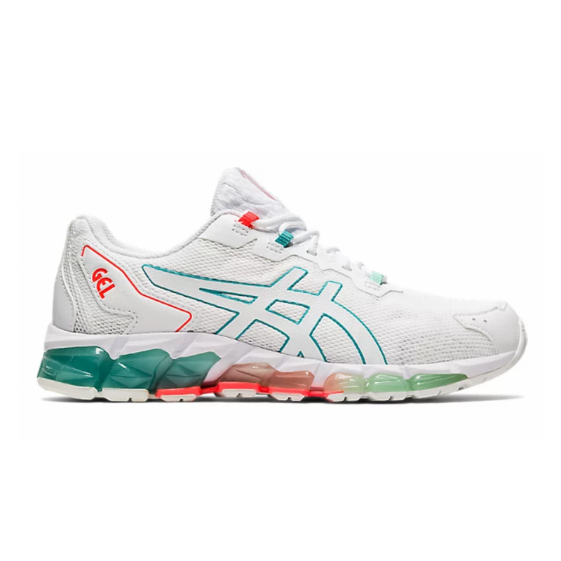 GEL-Quantum 360 6 White Techno Cyan Women's