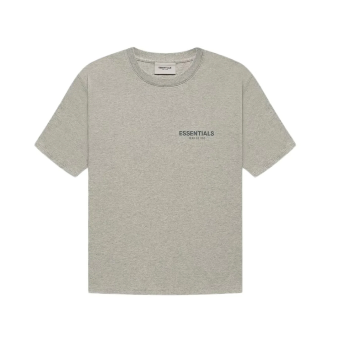 FEAR OF GOD Essentials T-shirt (SS22) Heather Oatmeal