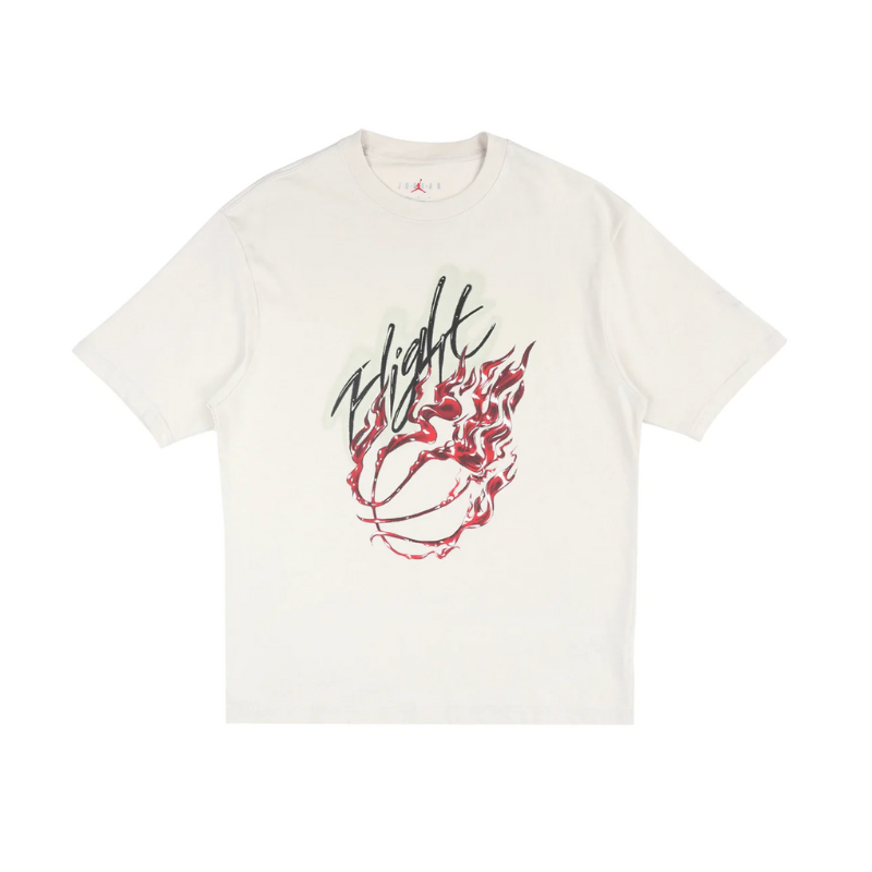 Travis Scott x Jordan Flight Graphic T-Shirt - 'Light Orewood Brown'