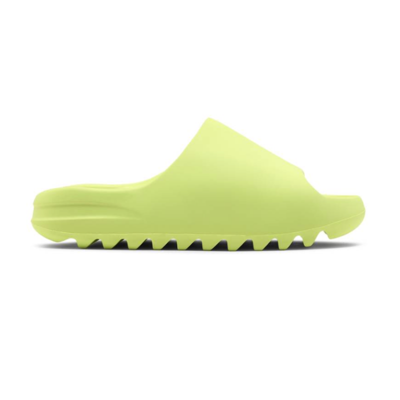 Adidas Yeezy 'Glow Green' Slides