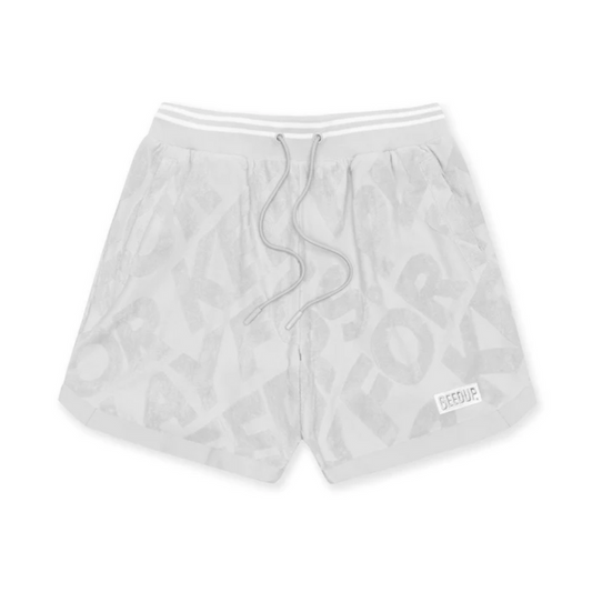 Play For Keeps Monogram Shorts 'Grey'