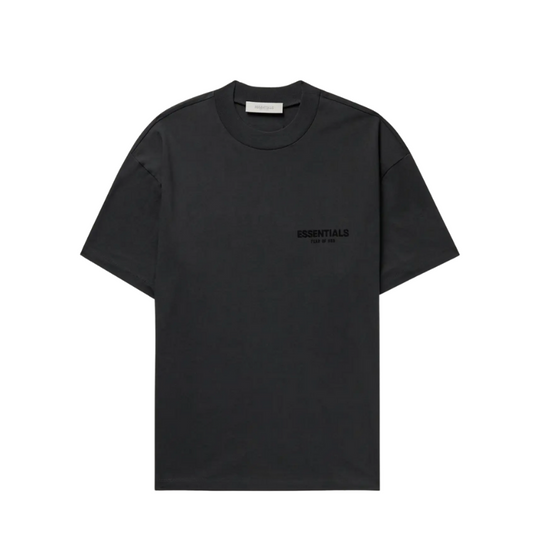 ESSENTIALS T-shirt (SS22) (Black - front and back)