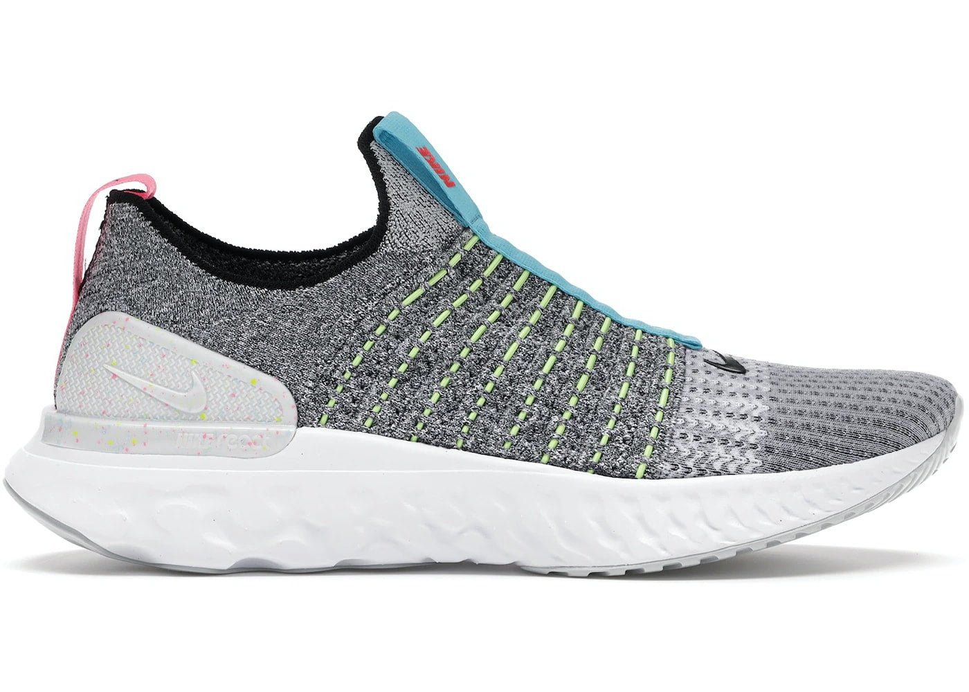 Nike React Phantom Run Flyknit 2 Flash Crimson Baltic Blue